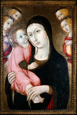 圣母与四个天使的孩子