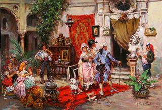 Patio with Antiques