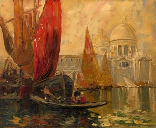 View of the Grand Canal, Venice