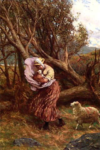 The Protective Shepherdess