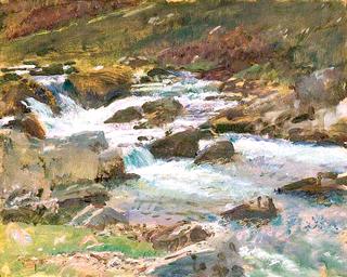 Bagsworthy Water, Exmoor, at Cloud