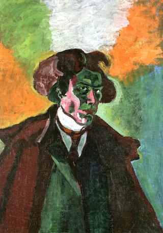 Self-Portrait Wearing a Havelock