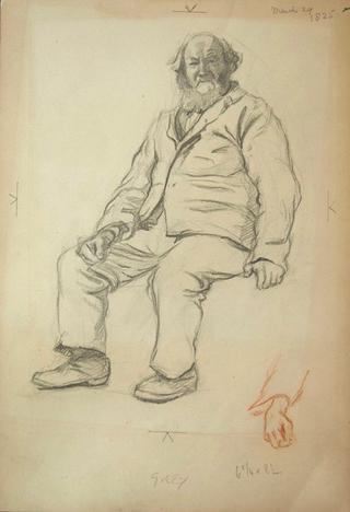 Man seated