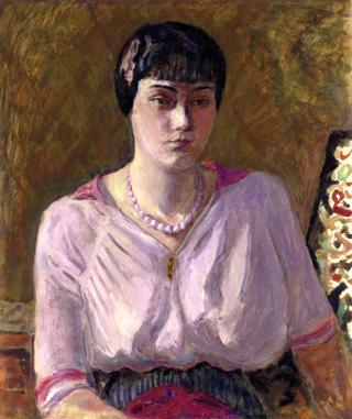 Portrait of a girl, Mademoiselle Renee Terrasse