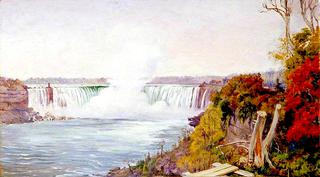 View of Both Falls of Niagara