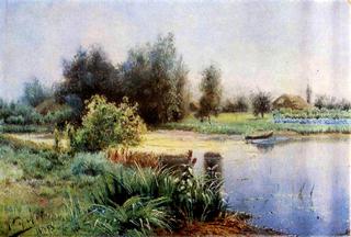 Landscape with a Pond