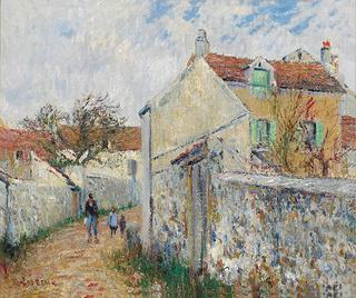Small Street in Triel-sur-Seine