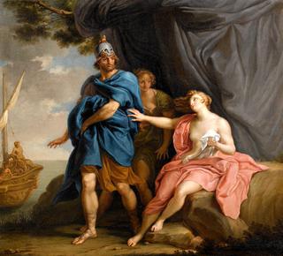 Aeneas Abandoning Dido