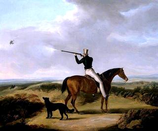 Sir Henry William Paget, 1st Marquess of Anglesey Shooting Blackcock on Cannock Chase, with His Dog