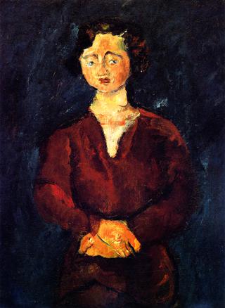 Young Woman in Red