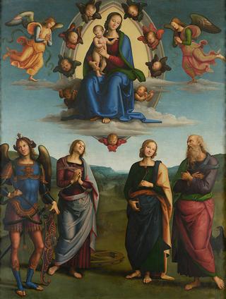 Madonna and Child with Saints