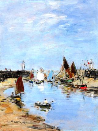 Trouville, The Jetties, Low Tide