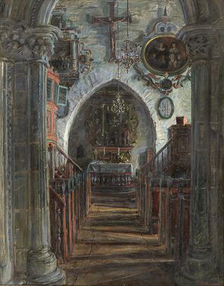 Interior of the Luster Church