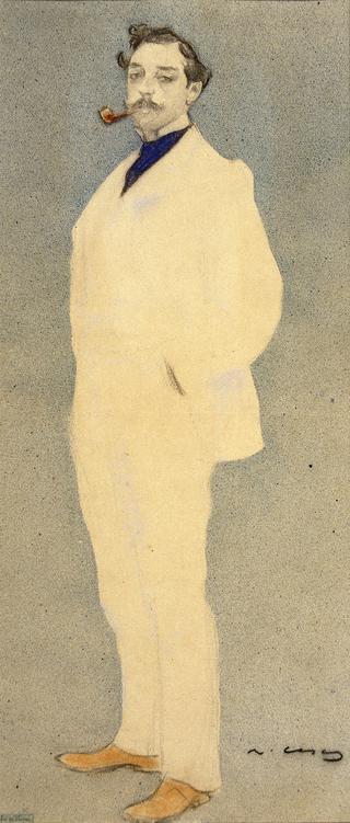 Portrait of  Antoni Utrillo