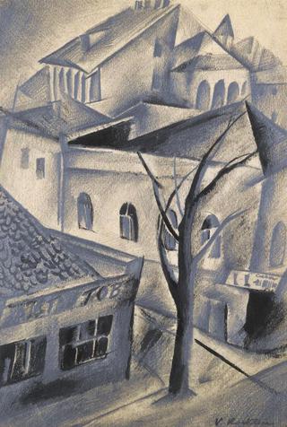Cubist Cityscape