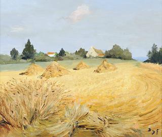 Wheat stacks