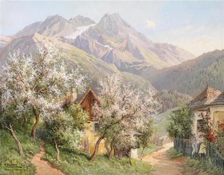 Spring in St Anton, Tyrol