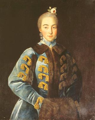安娜·彼得罗夫娜·谢列梅特娃伯爵夫人肖像（1744-1768）