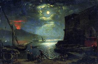 Moonlit Night in Naples