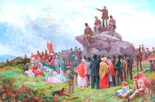 A Chartist Meeting at Basin Stones, Todmorden, 1842