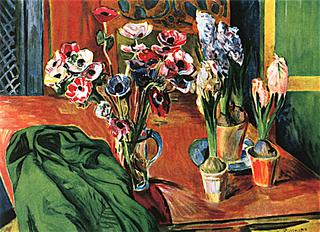 Still Life with Anemones and Hyacinths