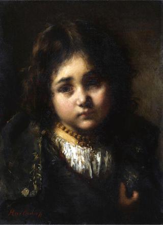 Portrait of a young girl