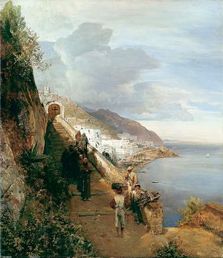 The Entrance of a Convent at the Gulf of Sorrento