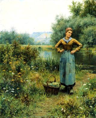 Girl in a Landscape