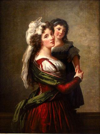 Madame Rousseau and Her Daughter