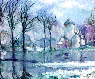 The Mill in the Flood, Giverny