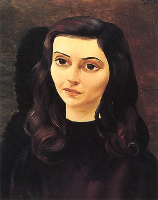 Portrait of a Brunette Woman