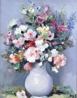 Wild flowers in a vase