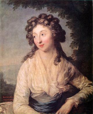 Portrait of Constancja Rzewuska