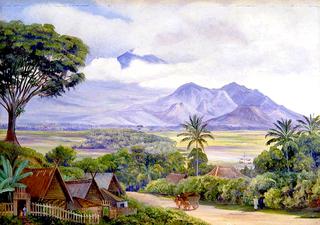 View from Malang, Java