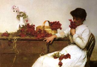 Arranging Flowers