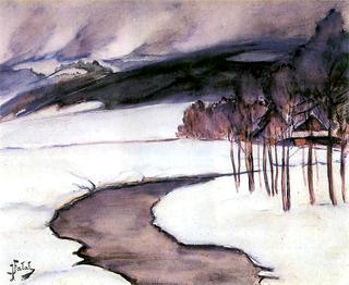 Winter Landscape from Bystra