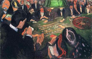 At the Roulette Table in Monte Carlo