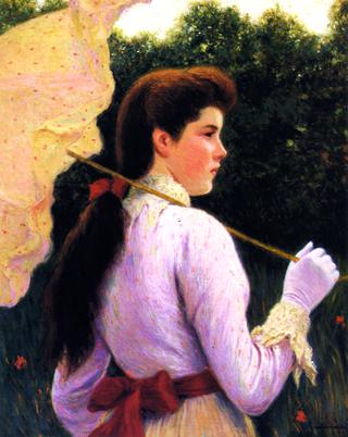 Girl with Umbrella