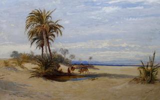 Ain Moussa, the Wells of Moses