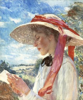 A Girl Reading