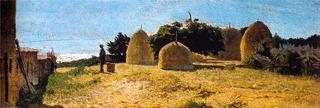 Haystacks in Castiglioncello