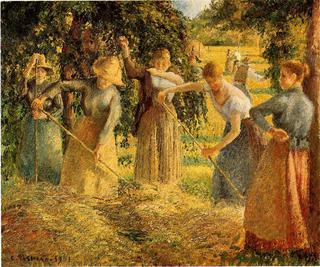 Hay Harvest at Éragny