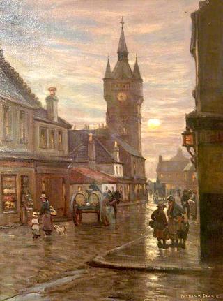 High Street Renfrew, 1888