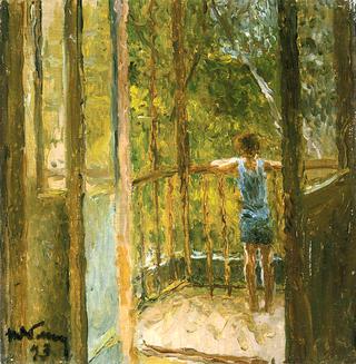 Boy on the Balcony