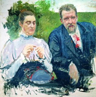 Portrait of I.F. Tyumenev with His Wife