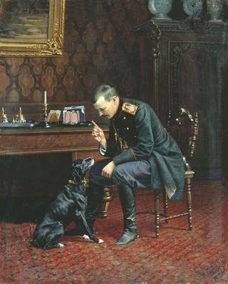 Officer with a Dog