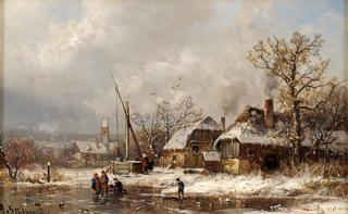 Village in Winter