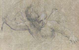 Study of a Putto Holding a Palm