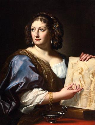 Portrait of Francesca Gommi Maratta, Wife of the Artist