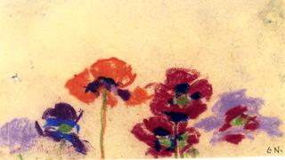 Poppies (Red and Lilac)
